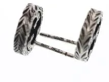 GUCCI グッチ インターロッキング スタッズ ピアス シルバー 925 2.7g【473】