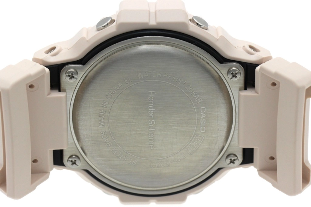 CASIO カシオ 腕時計 G-SHOCK デジタル Hender Scheme コラボレーション DW-5600HS-4JF 樹脂／革 電池式【472】SJ