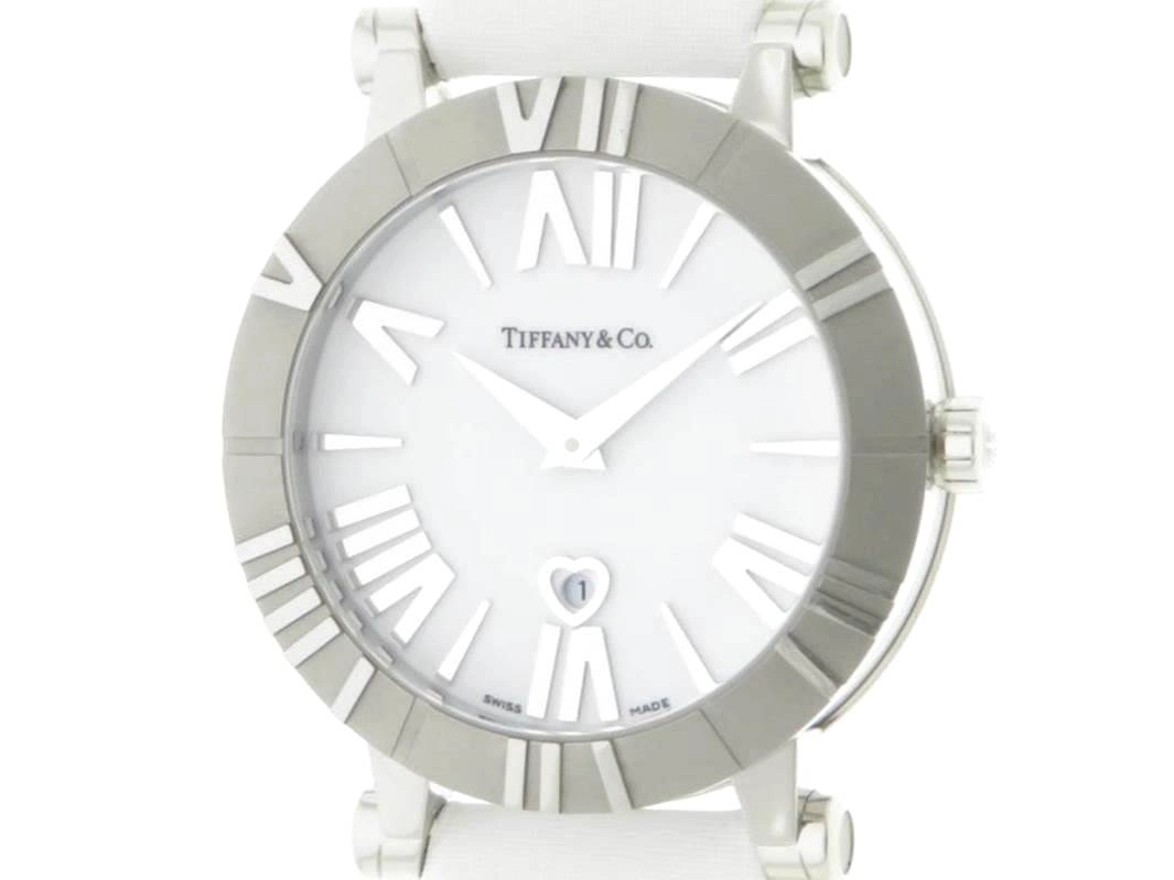 TIFFANY&CO ティファニー 女性用腕時計 レディース アトラス ホワイト ...
