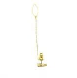 JEWELRY　ノンブランドジュエリー　貴金属・宝石　ネクタイピン　K18イエローゴールド　金メッキ　約3.4g　2143600365174　【205】