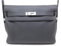 HERMES エルメス ケリーメッセンジャーGM グリミスティ SV シルバー金具 W刻 2024年 トゴ 2120000327629【200】