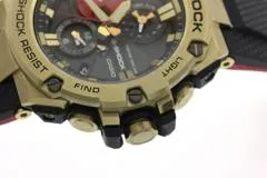 CASIO カシオ 腕時計 G-SHOCK G-STEEL GST-B100RH-1AJR 八村塁シグネチャーモデル 樹脂／ステンレス Bluetoothソーラー【207】