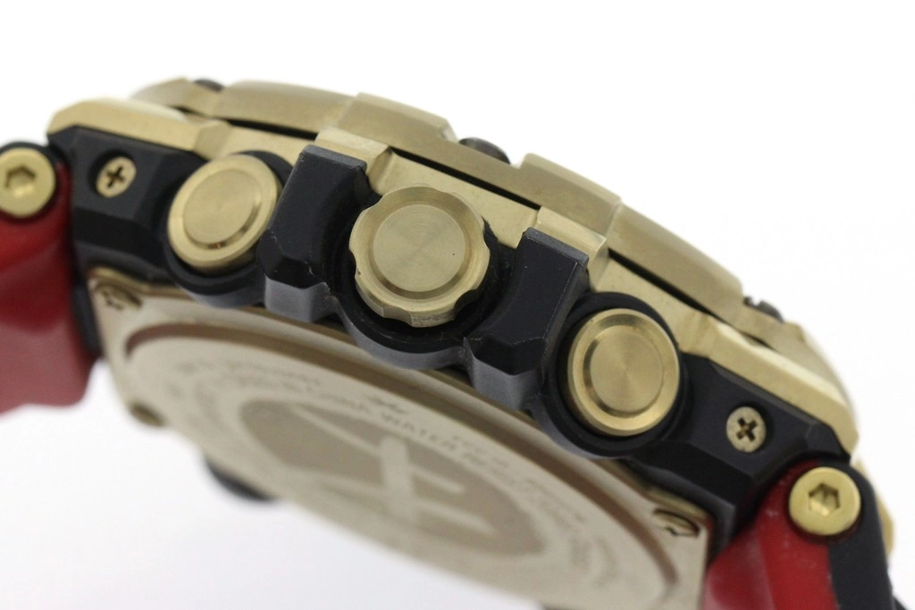 CASIO カシオ 腕時計 G-SHOCK G-STEEL GST-B100RH-1AJR 八村塁シグネチャーモデル 樹脂／ステンレス Bluetoothソーラー【207】