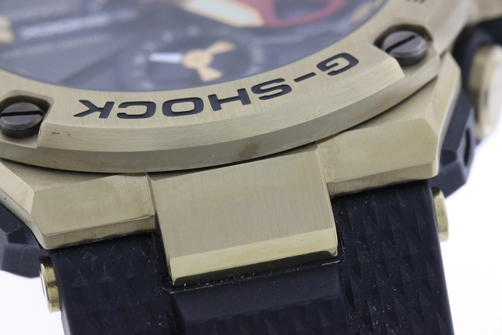 CASIO カシオ 腕時計 G-SHOCK G-STEEL GST-B100RH-1AJR 八村塁シグネチャーモデル 樹脂／ステンレス Bluetoothソーラー【207】