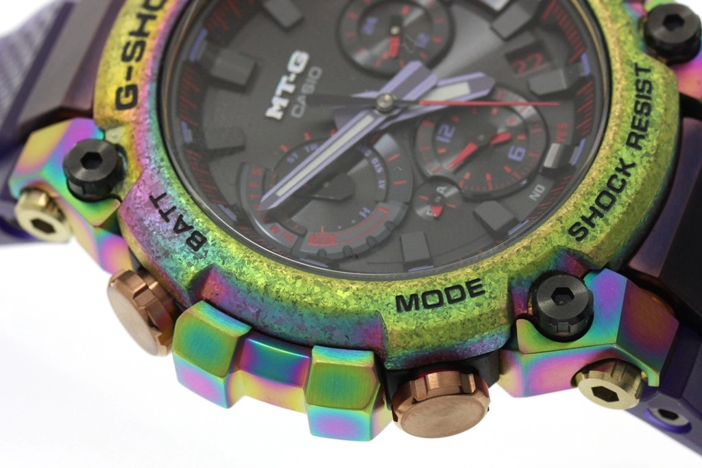 CASIO カシオ 腕時計 G-SHOCK MT-G MTG-B3000PRB-1AJR ブラック文字盤 樹脂／ステンレススチール 電波ソーラー　現状販売【472】SJ