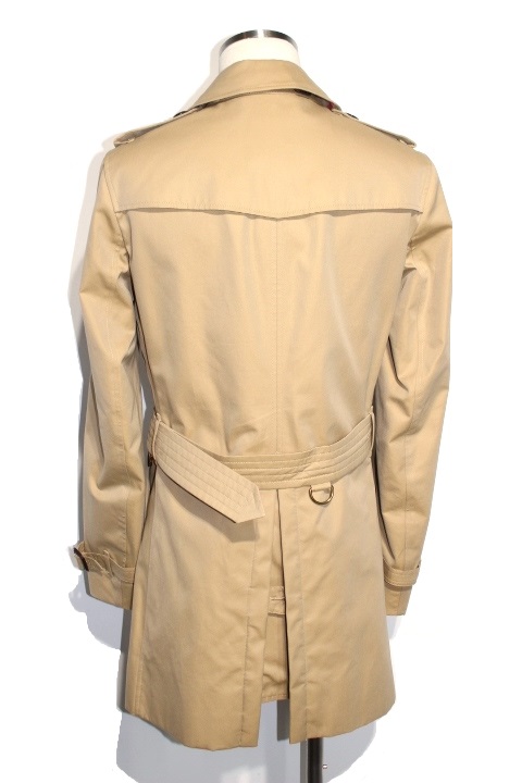 BURBERRY バーバリー トレンチコート ベージュ メンズ 腰ベルト付完品