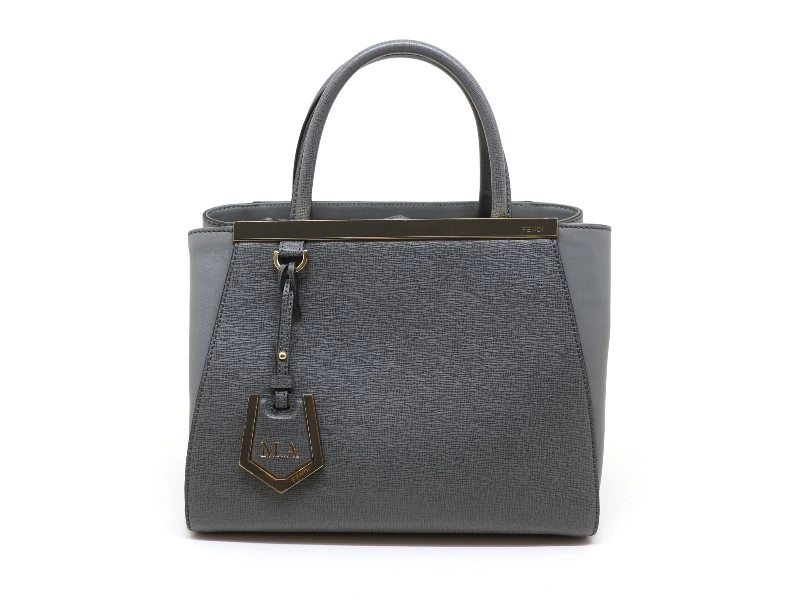 【美品】FENDI コリブリシューズ バックバンド ブラック/グレー 8J8589AQ6UF13TU_01