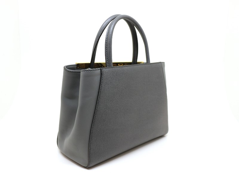 FENDI フェンディ ハンドバッグ プチトゥージュール グレー