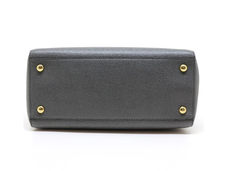 FENDI フェンディ ハンドバッグ プチトゥージュール グレー