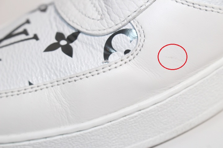 LOUIS VUITTON ルイヴィトン スニーカー メンズ9 約27.5cm ホワイト