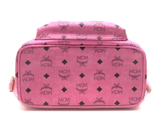 MCMリュック ピンク S MCM エムシーエム ヴィセトススタークミニバックパック ピンク
