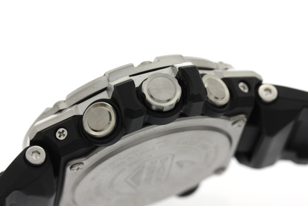 CASIO カシオ 腕時計 G-SHOCK G-STEEL GST-B100-1AJF ブラック文字盤 樹脂／ステンレススチール Bluetoothソーラー【207】