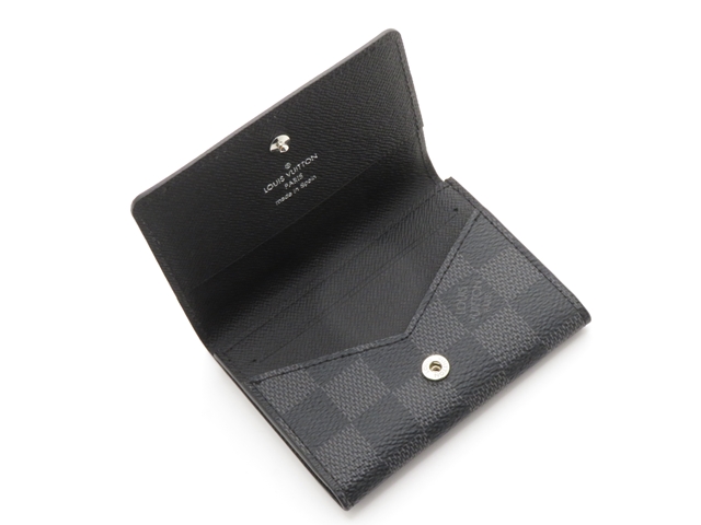 【超極美品】ルイヴィトン アンプラント アンヴェロップ カルト ドゥ ヴィジット ルイヴィトン アンヴェロップ カルト ドゥ ヴィジット ブラック アン