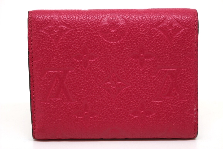 ヴィクトリーヌ M63701 アンプラント/スカーレット　レッド系 ルイヴィトン LOUIS VUITTON モノグラム アンプラント