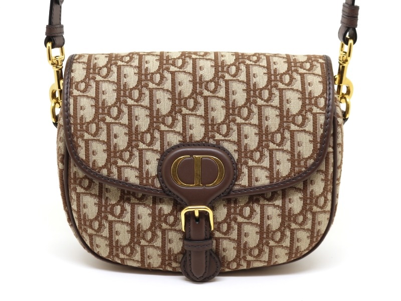 Dior ディオール オブリーク ボビーショルダーバッグ ブラウン ジャ