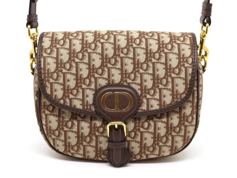 Dior ディオール オブリーク ボビーショルダーバッグ ブラウン ジャ