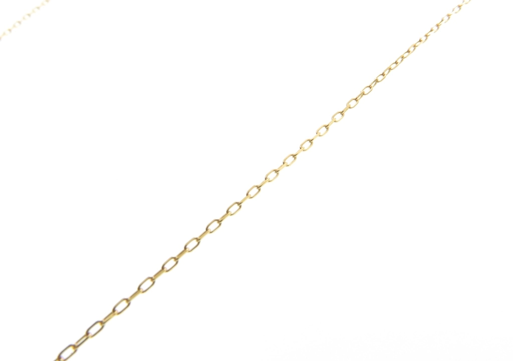 JEWELRY ノンブランドジュエリー ネックレス K18イエローゴールド ペリドット 約1.0g 2143200590129 【432】