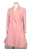 Dior　ディオール　衣類　コート　ジャケット　レディース34　ピンク　ビーズ　コットン　シルク　2148103532719　【200】