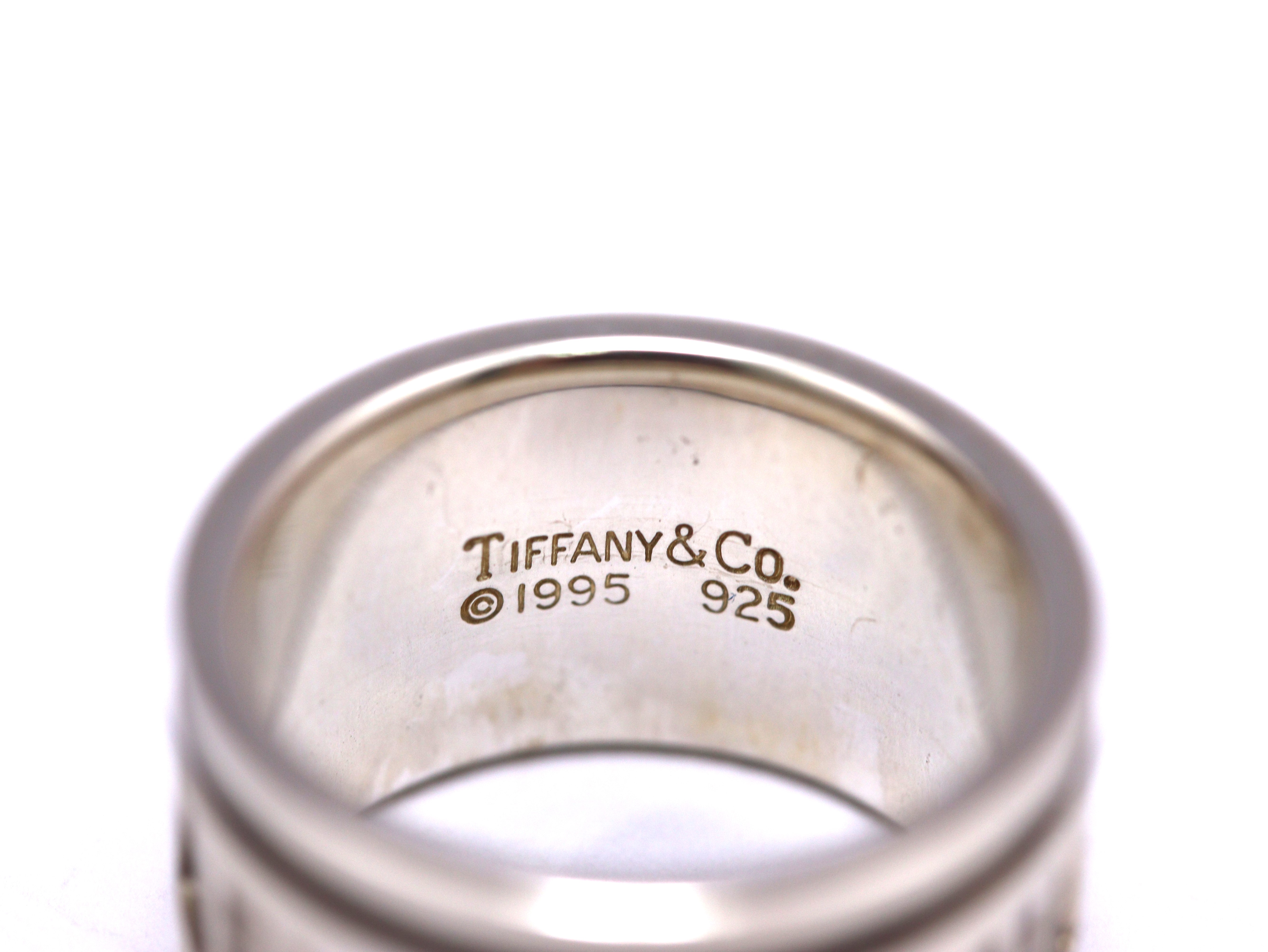 old Tiffany アトラスリングワイド　[11号]新品仕上げ old Tiffany アトラスリングワイド [11号]新品仕上げ