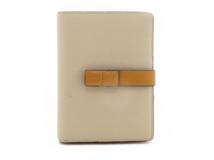LOEWE　ロエベ　ミディアムバーティカルウォレット　ベージュ　ブラウン　ピンク　C660S87X01　2143100419254　【437】