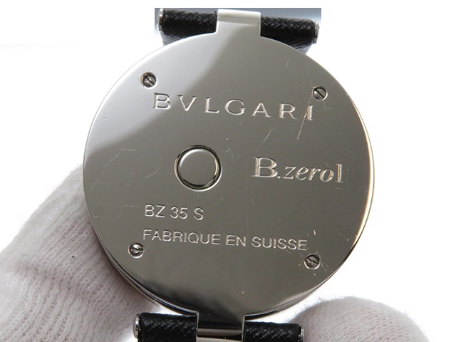 BVLGARI ブルガリ 時計 B-zero1 BZ35S ブラック/シルバー文字盤