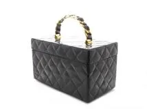 CHANEL シャネル バッグ 横型バニティ ココマーク ブラック