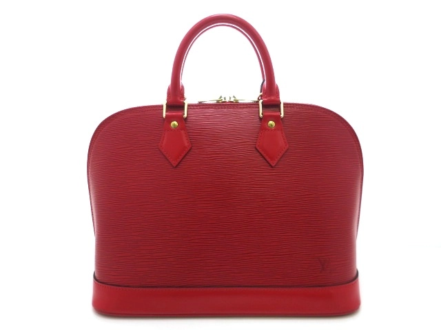 Louis Vuitton エピレザー レッドバッグアルマ LOUIS VUITTON ルイヴィトン エピ アルマ ショルダーバッグ