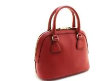 GUCCI レザーショルダーバッグ レッド Gucci 赤 レザー ショルダーバッグ