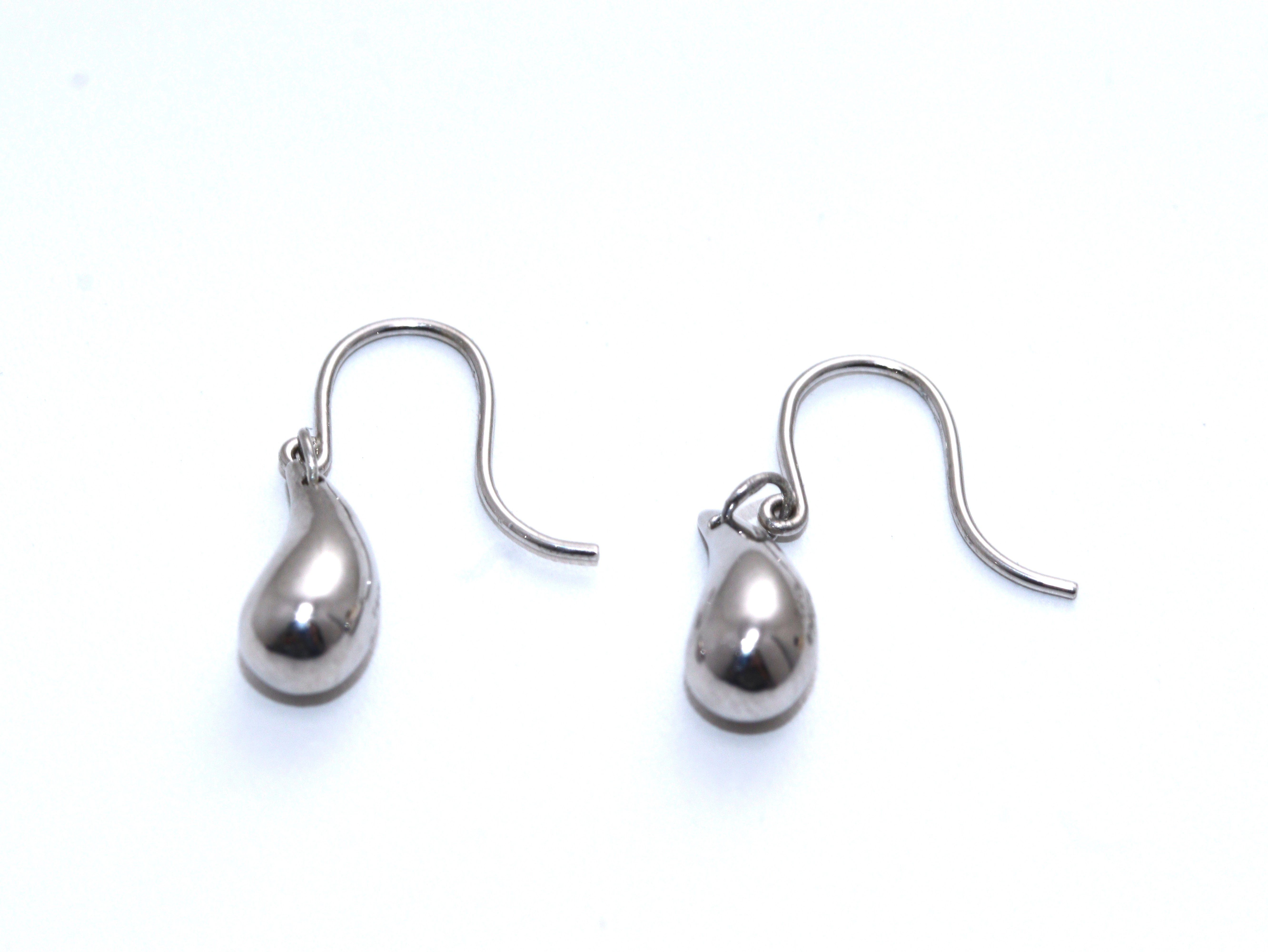 TIFFANY&CO ティファニー ティアドロップフックピアス/SV/3.8g