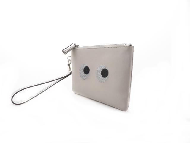 ANYA HINDMARCH アニヤハインドマーチ Small wristlet Glitter Eyes