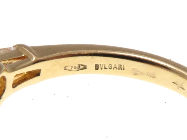 BVLGARI ブルガリ 指輪 リング グリフリング イエローゴールド(K18 ...