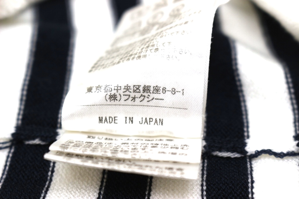 【タグ付き未使用品】フォクシーニューヨークコレクション　ニット　ネイビー　38 フォクシーニューヨーク collection Knit Jacket 40951