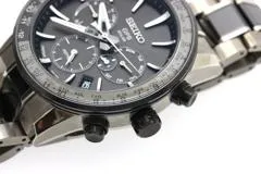 SEIKO セイコー 腕時計 アストロン SBXC011 グローバルブランド コアショップモデル チタン/セラミック ブラック文字盤 ソーラーGPS衛星電波【472】SJ