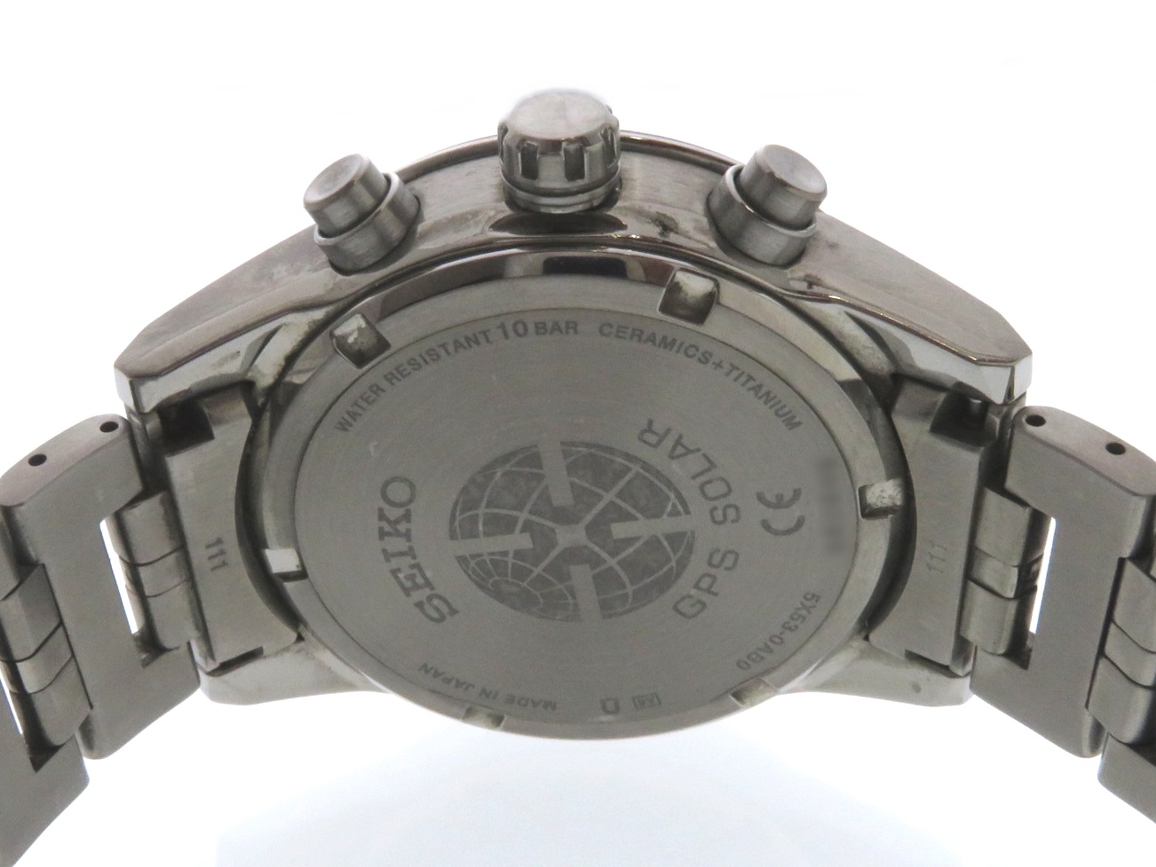 SEIKO セイコー アストロン SBXC001 チタン GPSソーラー ブルー 【431