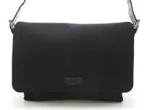 良品 ✨ GUCCI シェリーライン キャンバス ショルダーバッグ ブラック GUCCI ショルダーバッグ シェリーライン キャンバス レザー ブラック