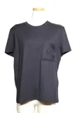2025SS HERMES エルメス 刺繍ポケットTシャツ レディース42（約