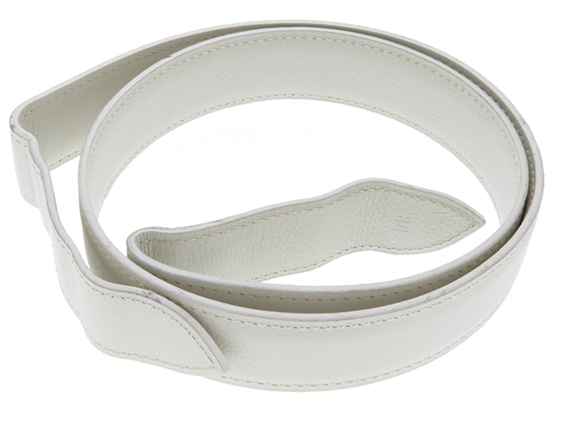 HERMES エルメス シェーヌダンクル ホワイト ゴールド金具 □B