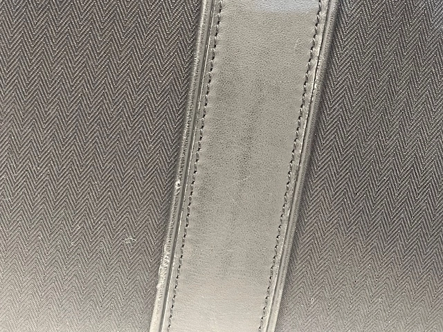 HERMES エルメス ビジネスバッグ ブリーフケース アカプルコオディナトゥール ブラック　キャンバス/レザー 【472】KS