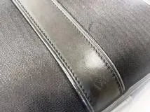 HERMES エルメス ビジネスバッグ ブリーフケース アカプルコオディナトゥール ブラック　キャンバス/レザー 【472】KS