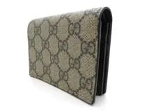 GUCCI グッチ 二つ折りコンパクトウォレット ダブルG バイカラー