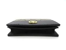 GUCCI グッチ 二つ折りコンパクトウォレット ダブルG バイカラー