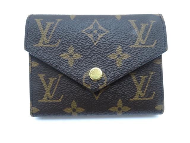 ルイヴィトン ヴィクトリーヌ モノグラム フューシャ 三つ折り財布 B15 ルイ ヴィトン Louis Vuitton 三つ折り財布 ポルトフォイユ