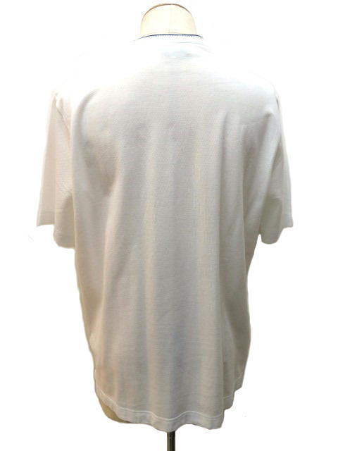 HERMES エルメス Tシャツ メンズ XL ホワイト コットン 2148103185243