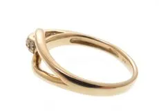 JEWELRY　ノンブランドジュエリー　貴金属・宝石　K18ピンクゴールド　約3.6g　約11号　2141100602492　【205】