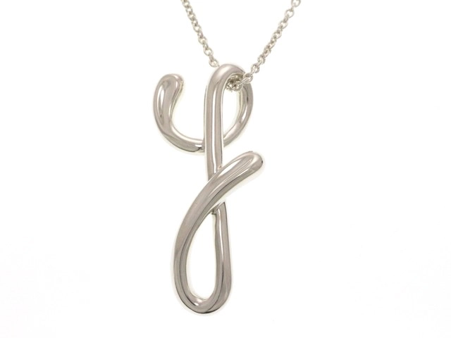 Tiffany ティファニー イニシャル K ネックレス 925 アルファベット Tiffany & Co. イニシャル 'K' ネックレス 925シルバー - メルカリ