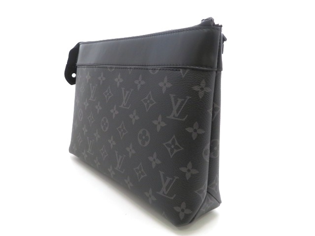 Louis Vuitton【新作】秋冬に◎ ポシェット モノグラム グレー ポシェット・トゥ・ゴー モノグラム・シャドウ｜ルイ・ヴィトン