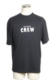 BALENCIAGA バレンシアガ 衣類 CREWロゴTシャツ XXS ブラック コットン 612966