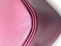 HERMES エルメス　ハンドバック　プリュムエラン トスカ エプソン シルバー金具【472】AH