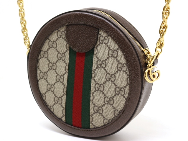 GUCCI グッチ ショルダーバッグ オフィディア GG ミニラウンド