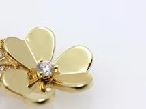 Van Cleef & Arpels ヴァンクリーフ&アーペル フリヴォル ブレスレット 5フラワー VCARP3W400 K18イエローゴールド ダイヤモンド 2022年正規品【472】SJ